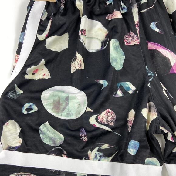 Nike Dri Fit Crossover Womens Cosmic Print Basketball Shorts Size 2XL - Picture 7 of 10